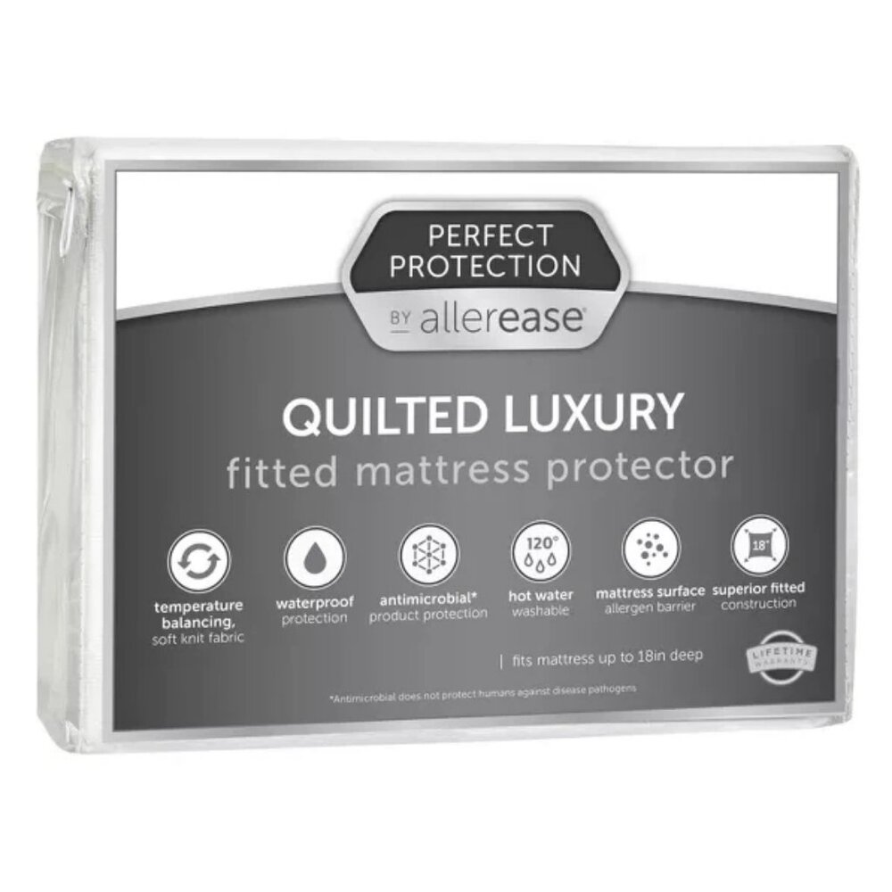 ALLEREASE Twin Temperature Regulating Mattress Protector - Picture 3 of 4